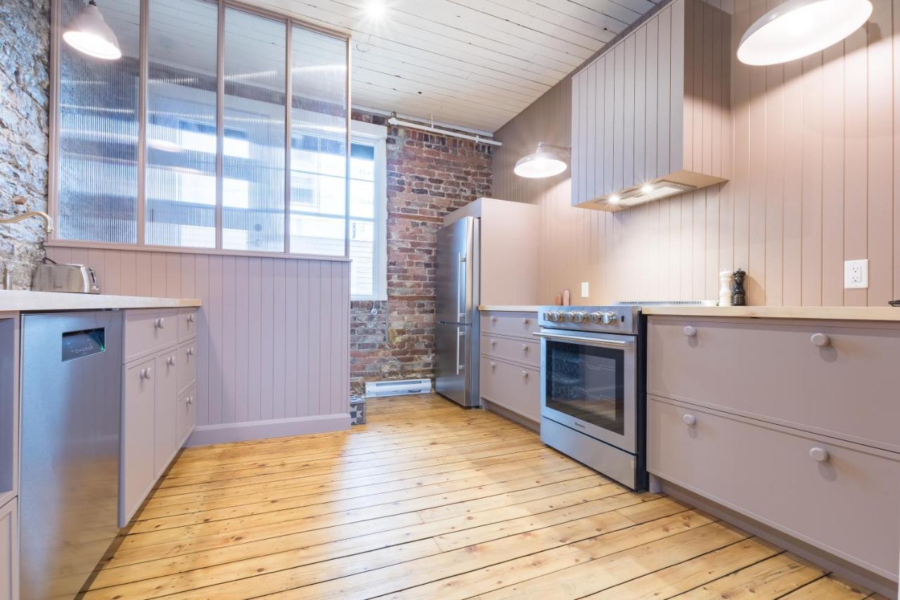 La Maison Des Lofts - Par Les Lofts Vieux-Quebec Luaran gambar