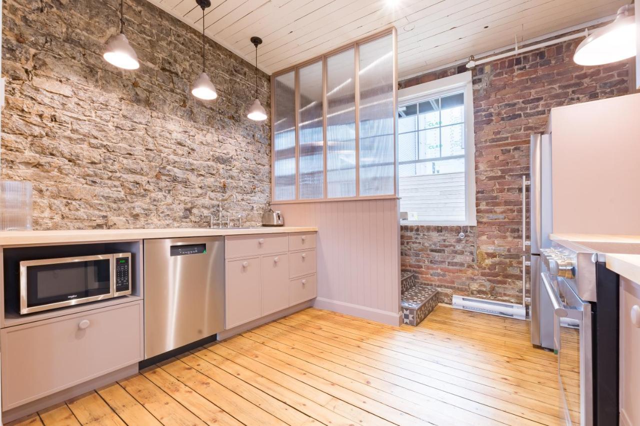 La Maison Des Lofts - Par Les Lofts Vieux-Quebec Luaran gambar