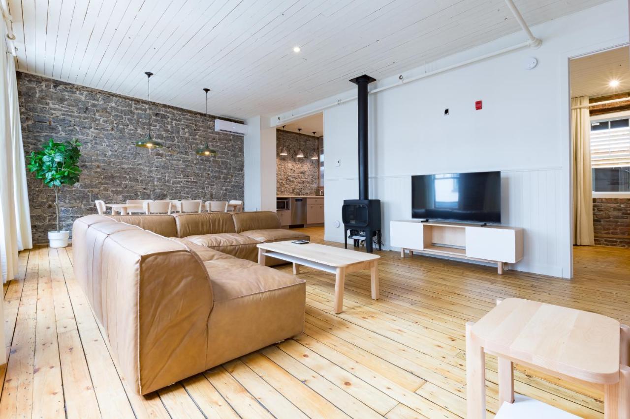 La Maison Des Lofts - Par Les Lofts Vieux-Quebec Luaran gambar