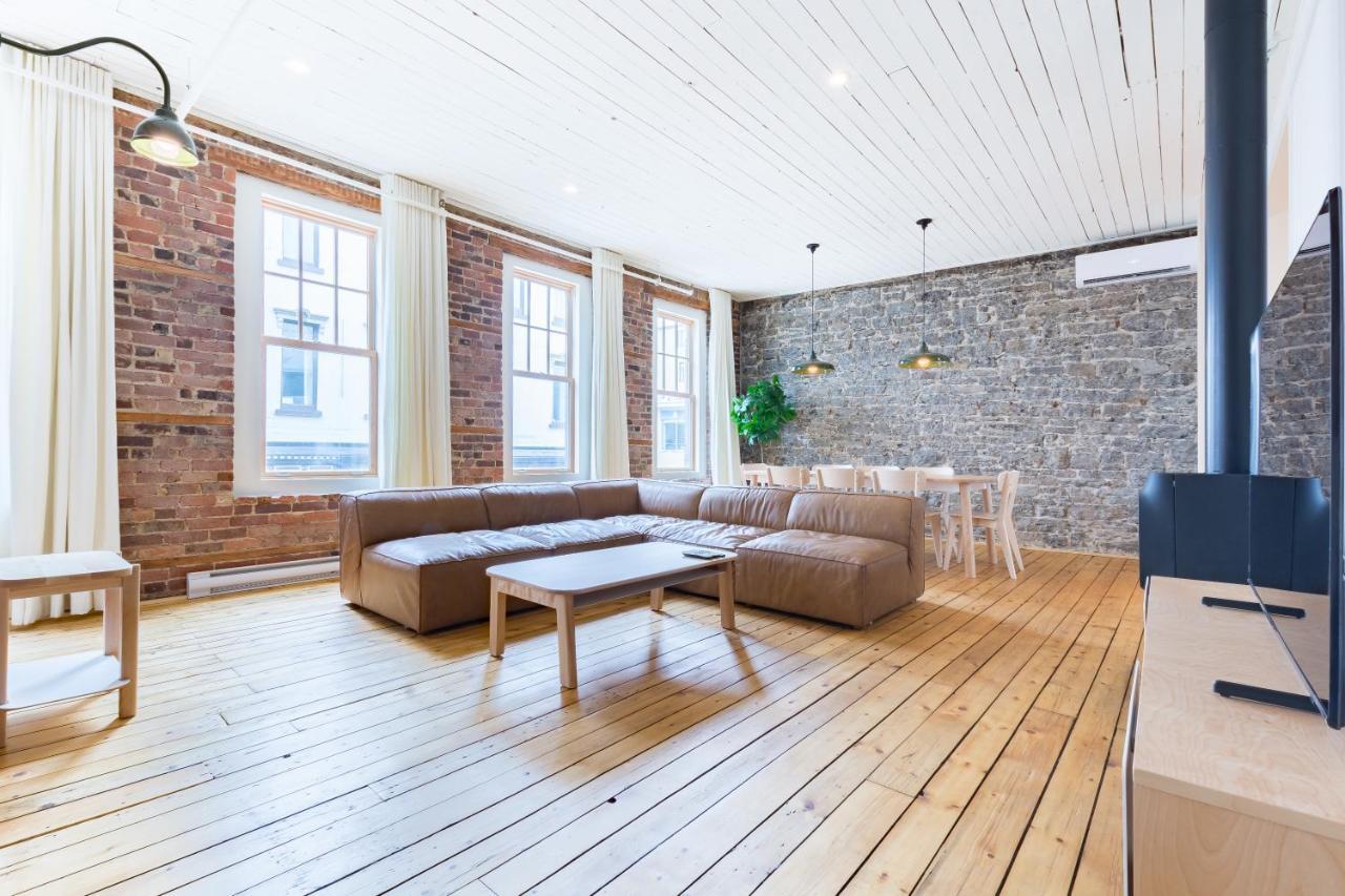 La Maison Des Lofts - Par Les Lofts Vieux-Quebec Luaran gambar